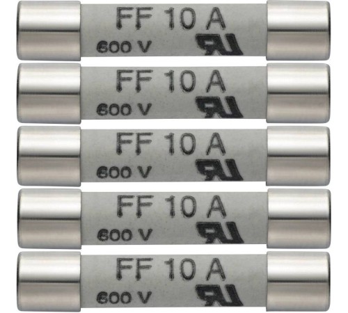 Комплект плавких предохранителей 10A/600V Testo 0590 0005