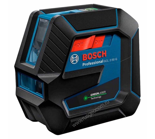 Лазерный уровень Bosch GCL 2-50 G Professional с калибровкой