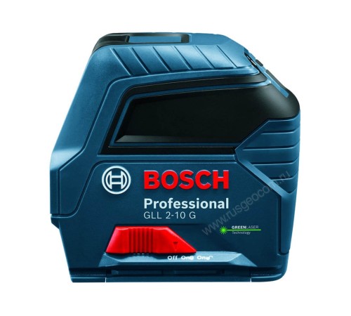 Лазерный уровень Bosch GLL 2-10 G Professional с калибровкой