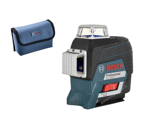 Лазерный уровень Bosch GLL 3-80 C с калибровкой + вкладка под L-BOXX Лазерный уровень Bosch GLL 3-80 C с калибровкой + вкладка под L-BOXX
