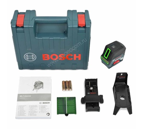 Лазерный нивелир Bosch GCL 2-15G с калибровкой + RM1 + BM3 + кейс