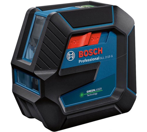 Лазерный уровень Bosch GLL 2-15 G Professional (0.601.063.W00)