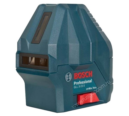 Лазерный уровень Bosch GLL 3-15 X с калибровкой Лазерный уровень Bosch GLL 3-15 X с калибровкой