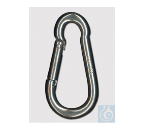0006-5300 Крюк Burkle Snap V4A, 50x5 мм, отверстие 8 мм, DIN5299C 0006-5300 Крюк Burkle Snap V4A, 50x5 мм, отверстие 8 мм, DIN5299C