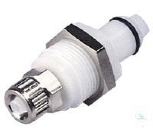 8774-1380 POM муфты Burkle CPC, вилка, с клапаном, крепление, винт 6x8 8774-1380 POM муфты Burkle CPC, вилка, с клапаном, крепление, винт 6x8
