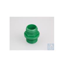 0600-0030 Burkle Резьбовой переходник 3/4 ", конический R3 / 4", зеленый