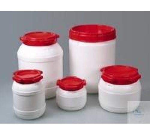 1105-0003 Burkle Disposal keg, с широким горлом, HDPE, UN, 3,5 л, с крышкой