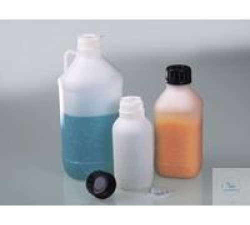 0304-0500 Бутылка ООН Burkle, HDPE, 500 мл, с закрытой крышкой 0304-0500 Бутылка ООН Burkle, HDPE, 500 мл, с закрытой крышкой