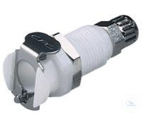 8744-1004 POM муфты Burkle CPC, гнездо, без клапана, крепление. винт 8744-1004 POM муфты Burkle CPC, гнездо, без клапана, крепление. винт