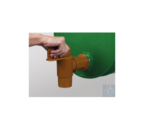 0534-0020 Burkle Spigot Jumbo с краном, PE коричневый, насадка R2 ", NW 50 мм 0534-0020 Burkle Spigot Jumbo с краном, PE коричневый, насадка R2 ", NW 50 мм