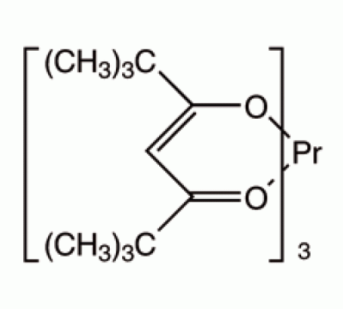 Трис (2,2,6,6-тетраметил-3, 5-гептандионато) празеодима (III), 99%, Alfa Aesar, 5 г