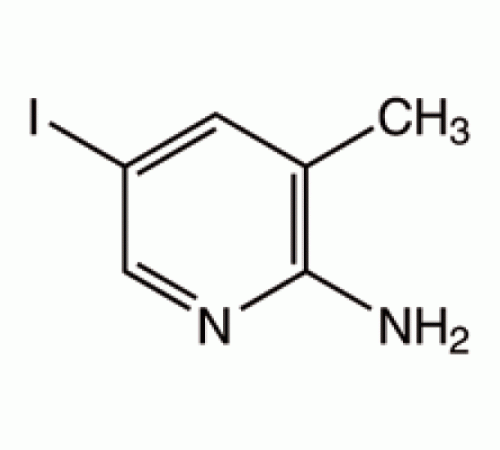 2-Амино-5-иод-3-метилпиридина, 95%, Alfa Aesar, 1 г