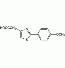 2 - (4-метоксифенил) тиазол-4-уксусной кислоты, 97%, Alfa Aesar, 1г