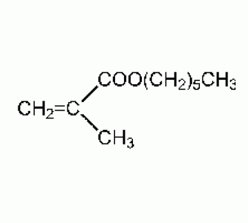 н-гексил-метакрилат, 97%, удар. с 100ppm 4-метоксифенол, Alfa Aesar, 100г