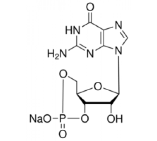 Натриевая соль гуанозина 3 ', 5'-циклического монофосфата 99% (ВЭЖХ), порошок Sigma G6129