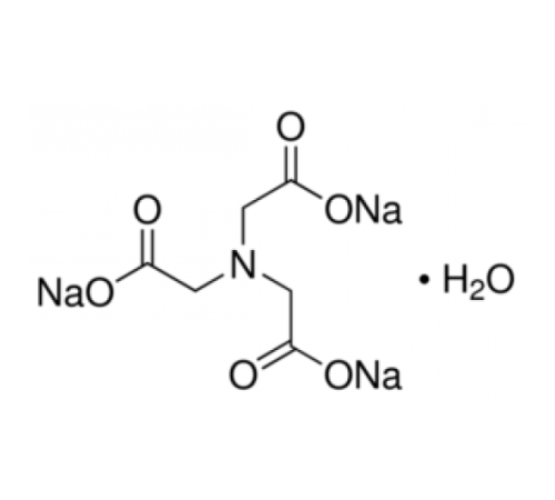 Нитрилотриуксусная кислота, тризодий соль, моногидрат, 99+%, Acros Organics, 25г