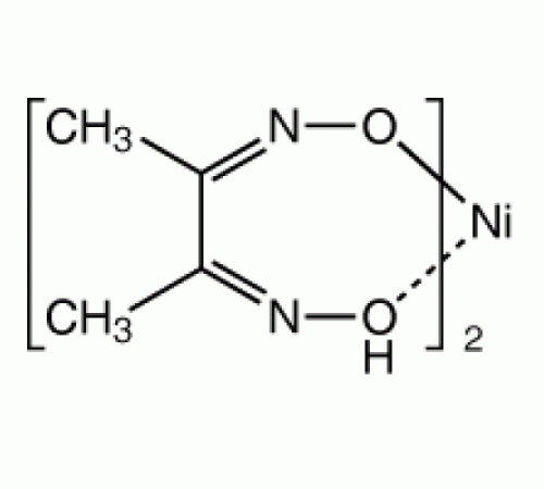 Никель диметилглиоксима, 99%, Alfa Aesar, 2г