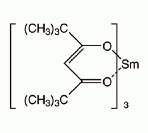 Трис (2,2,6,6-тетраметил-3, 5-гептандионато) самарий (III), 99%, Alfa Aesar, 5 г