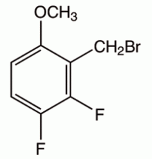 2,3-дифтор-6-метоксибензил бромид, 97%, Alfa Aesar, 5 г