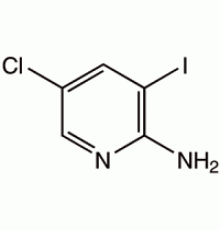 2-Амино-5-хлор-3-йодпиридин, 95%, Alfa Aesar, 250 мг