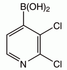 2,3-дихлорпиридин-4-бороновой кислоты, 95%, Alfa Aesar, 250 мг