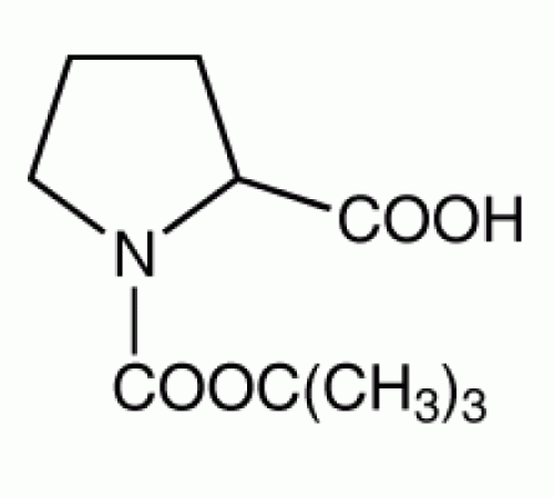 Н-Вос-DL-пролин, 98%, Alfa Aesar, 1г
