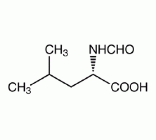 Н-формил-L-лейцин, тек. 90%, Alfa Aesar, 1г