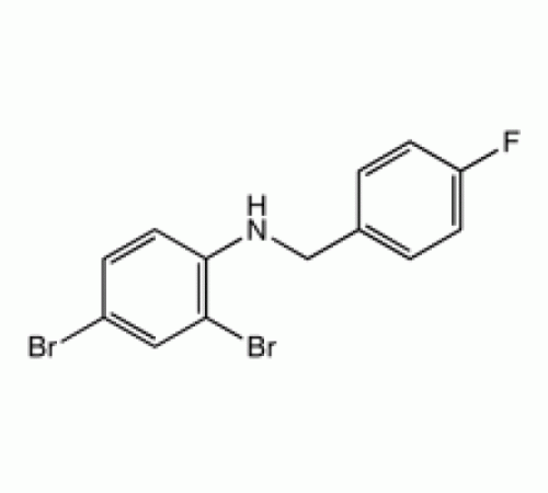 2,4-дибром-N- (4-фторбензил) анилин, 97%, Alfa Aesar, 1г
