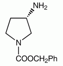 (S) - (+) - 3-амино-1- (бензилоксикарбонил) пирролидин, 96%, Alfa Aesar, 250 мг