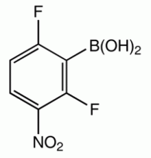 2,6-дифтор-3-нитропбензолбороновая кислота, 96%, Alfa Aesar, 5 г