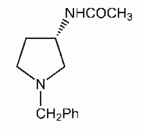 (S) - (-) - 1-бензил-3-ацетамидопирролидин, 98%, 99% эи, Alfa Aesar, 5 г