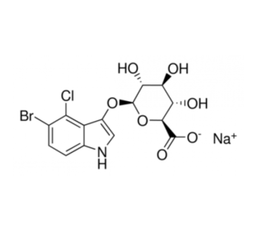 Натриевая соль 5-бром-4-хлор-3-индолил βD-глюкуронида  98% Sigma B5285