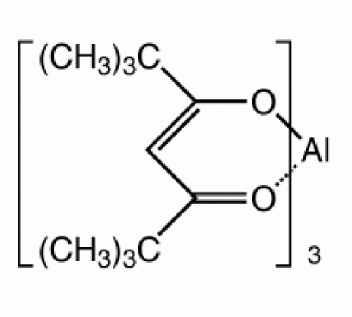 Трис (2,2,6,6-тетраметил-3,5-гептандионато) алюминий (III), 99%, Alfa Aesar, 2g