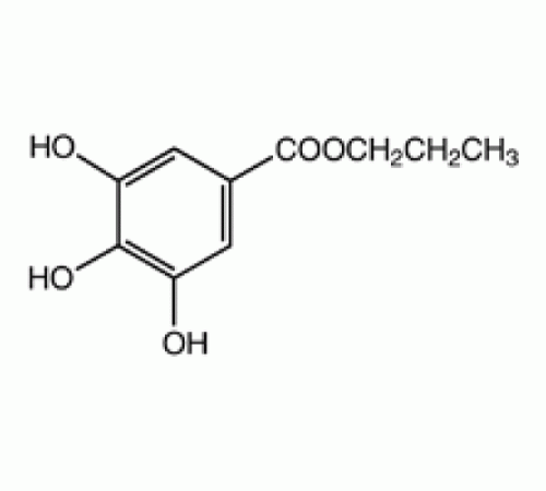 Пропил галлат, 98%, Acros Organics, 100г