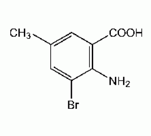 2-Амино-3-бром-5-метилбензойной кислоты, 98 +%, Alfa Aesar, 1 г