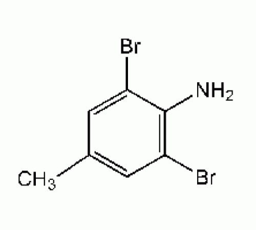 2,6-дибром-4-метиланилина, 98 +%, Alfa Aesar, 25 г