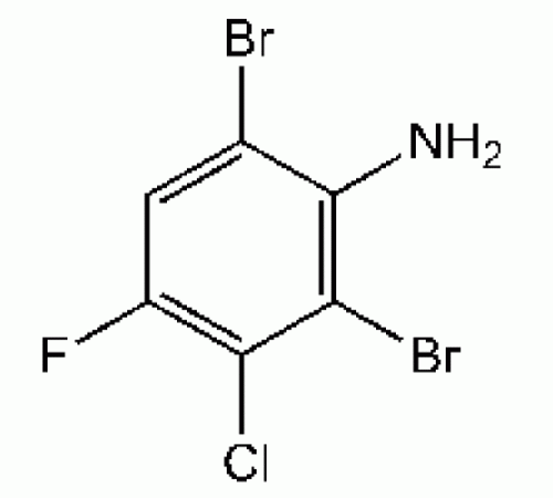 2,6-дибром-3-хлор-4-фторанилина, 97%, 2, Alfa Aesar, 5 г