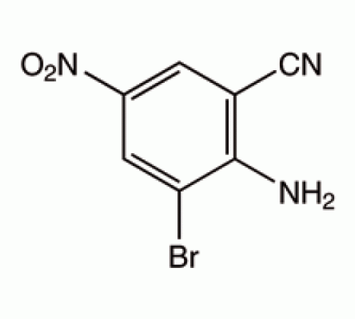 2-амино-3-бром-5-нитробензонитрил, 97%, Maybridge, 100г