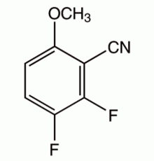 2,3-дифтор-6-метоксибензонитрила, 97%, Alfa Aesar, 1г