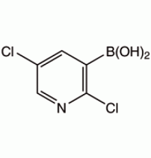 2,5-дихлорпиридин-3-бороновой кислоты, 95%, Alfa Aesar, 1г