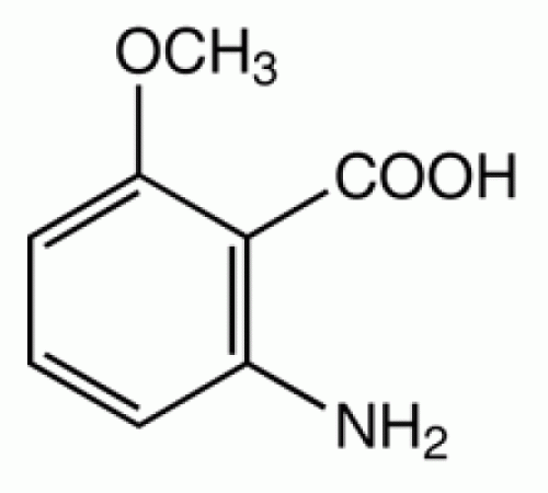 2-амино-6-метоксибензойной кислоты, 97%, Alfa Aesar, 1г