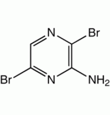 2-амино-3,6-дибромопиразин, 95%, Alfa Aesar, 250 мг