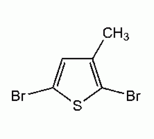 2,5-дибром-3-метилтиофен, 98%, Alfa Aesar, 5 г