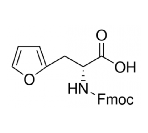 (R)-N-FMOC-(2-фурил)аланин, 95%, 98% ee, Acros Organics, 1г