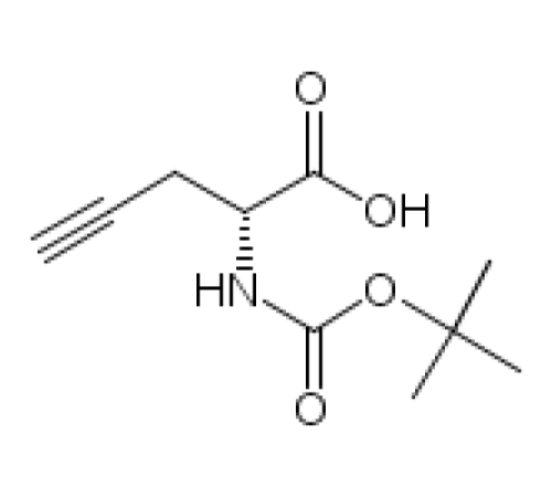 (R)-N-BOC-пропаргилглицин, 95%, 98% ee, Acros Organics, 5г