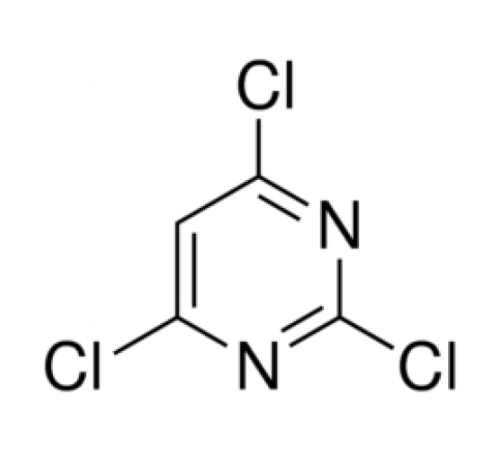 2,4,6-трихлорпиримидин, 99%, Acros Organics, 100г