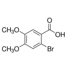 2-бром-4,5-диметоксибензойная кислота, 97%, Acros Organics, 1г