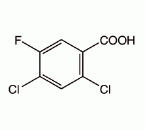2,4-Дихлор-5-фторбензойной кислоты, 97%, Alfa Aesar, 1г