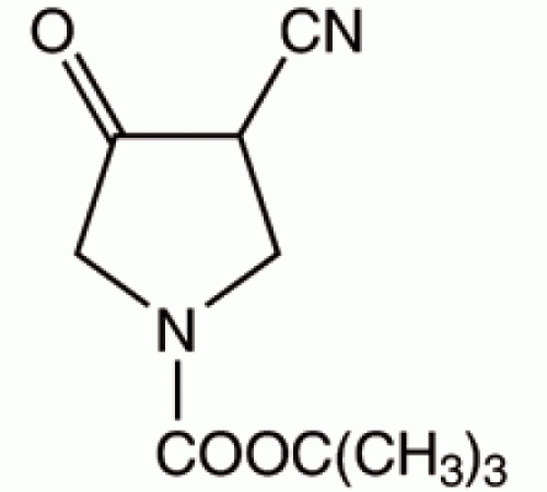 1-Вос-3-циано-4-пирролидинон, 97%, Alfa Aesar, 1г