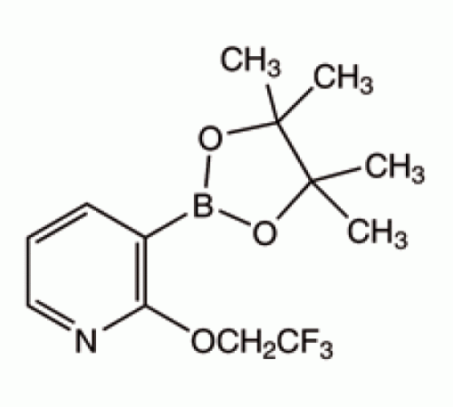 2 - (2,2,2-трифторэтокси) пиридин-3-бороновой кислоты пинакон, 98%, Alfa Aesar, 1г
